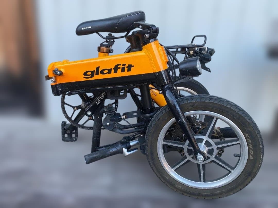 glafit GRF-01 電動アシスト自転車 オレンジ グラフィット　改装多数