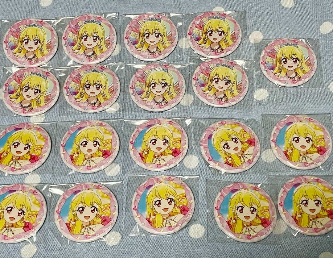アイカツ 星宮いちご ステージ STAGE缶バッジ