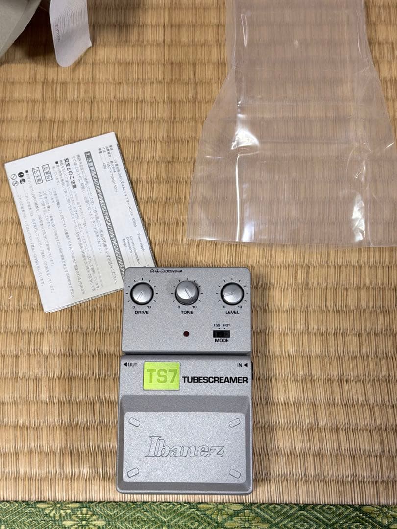 Ibanez TONE-LOK TS7 Tubescreamer エフェクター
