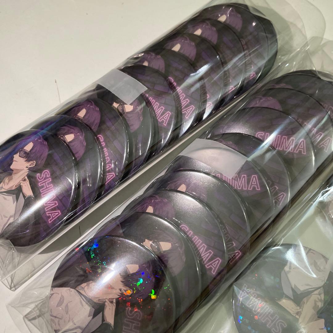 M18.志麻 缶バッジ 2022 しまさかバースデー 等身