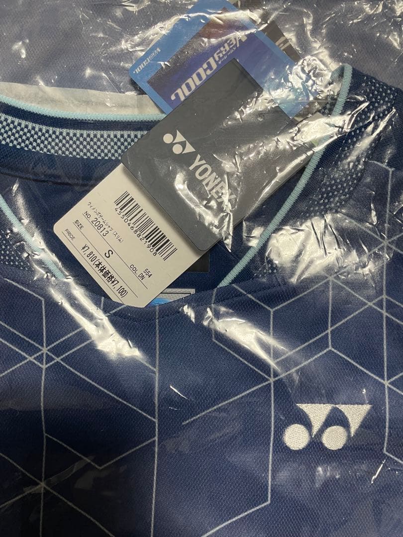 値下げ！【2枚セット】YONEX ブルー テニス バドミントン シャツ Sサイズ