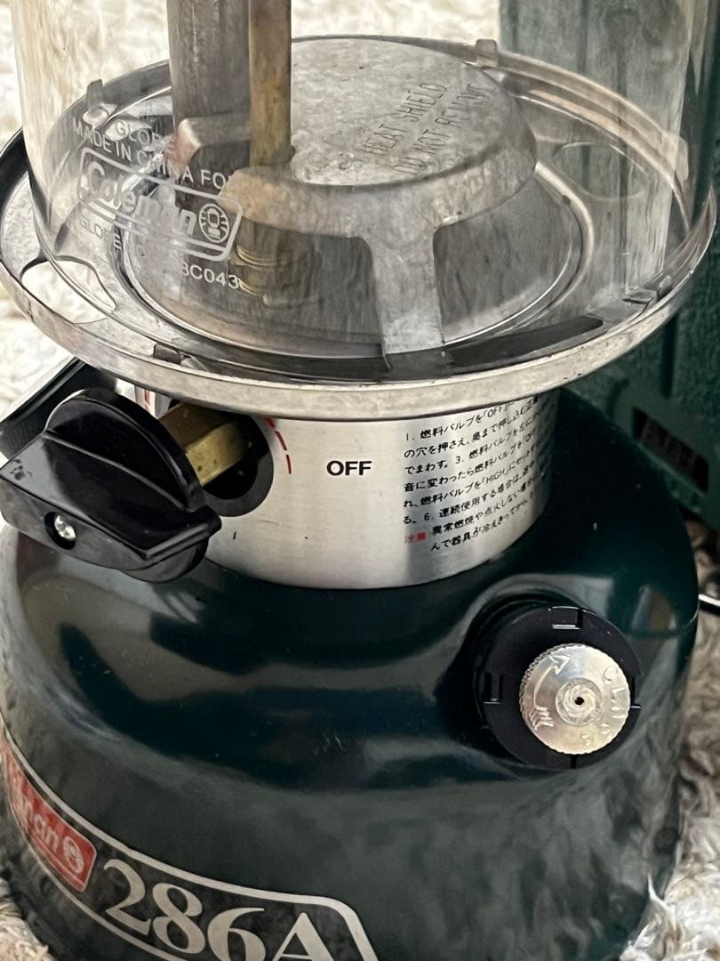 値下げ　Coleman 286A740j ワンマントル 200キャンドルパワー