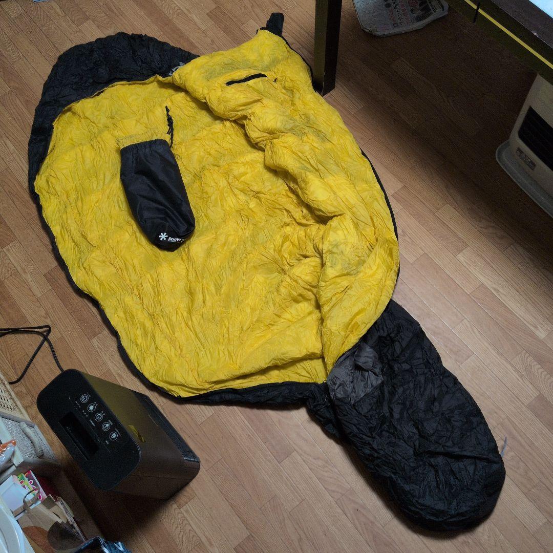 スノーピーク　寝袋　中古