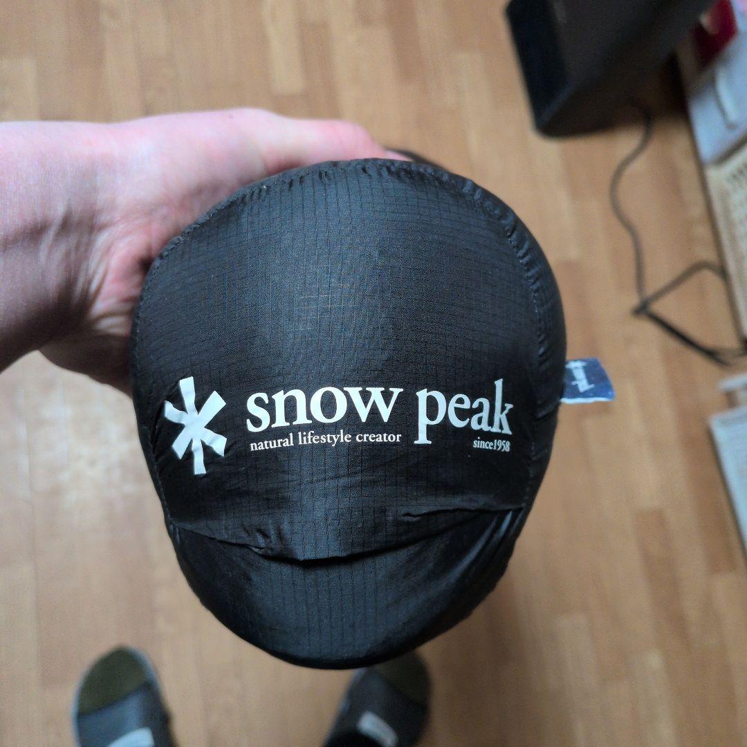スノーピーク　寝袋　中古