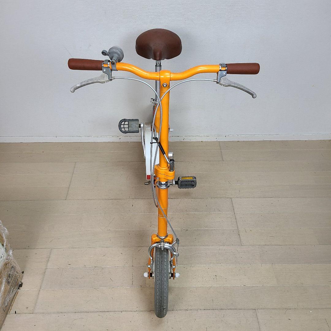 ロ*ー様 Panasonic Will 折り畳み自転車　レトロ　自転車　12.5