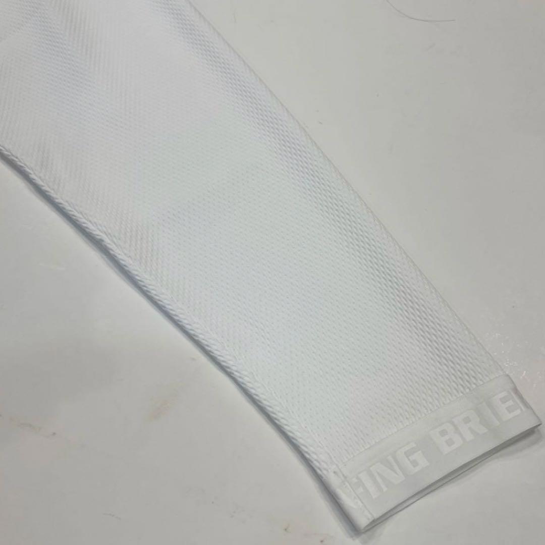 新品　BRIEFING CE MS NECK LOGO LS HIGHCK RF