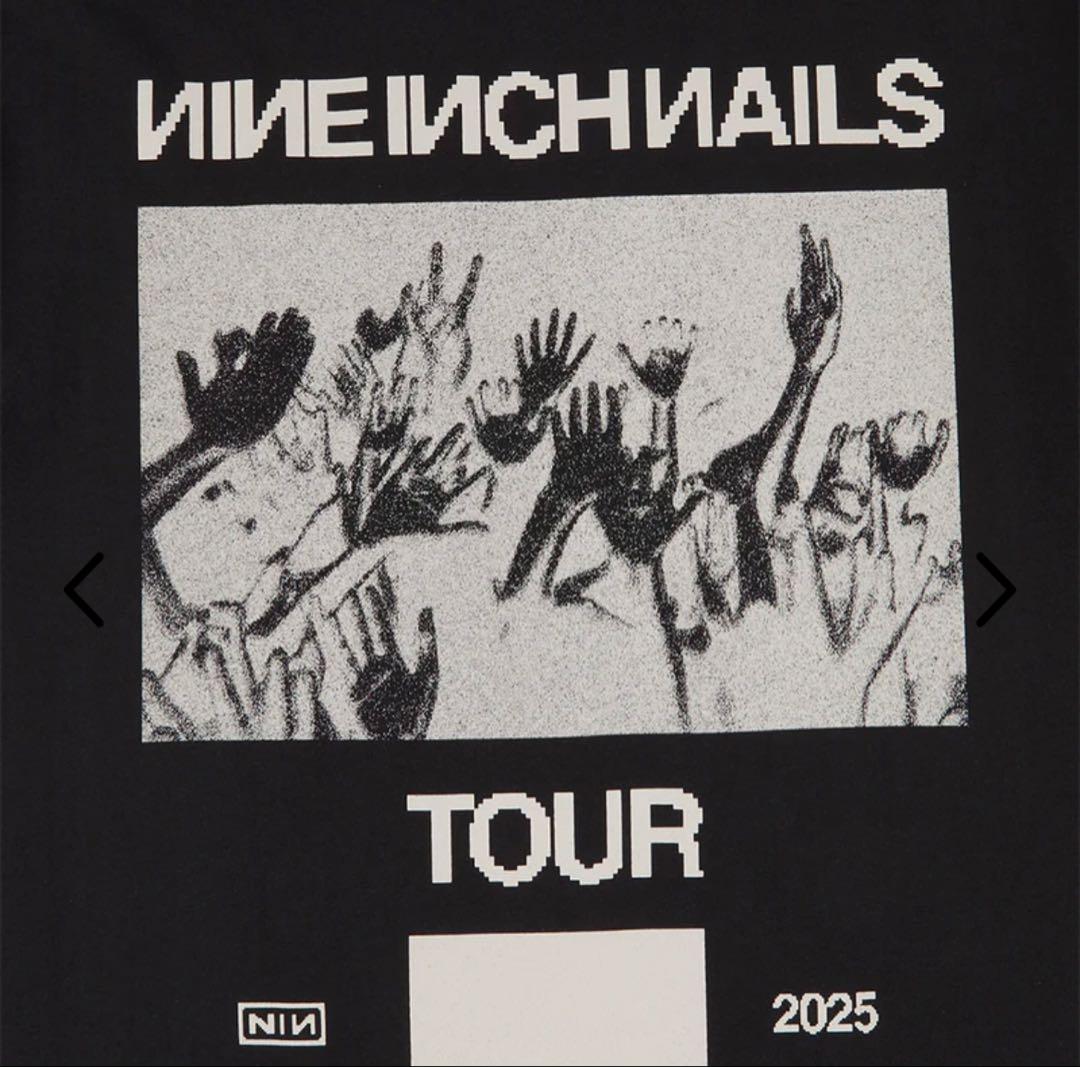 Nine Inch Nails INVERTED CROWD 公式Tシャツ　L