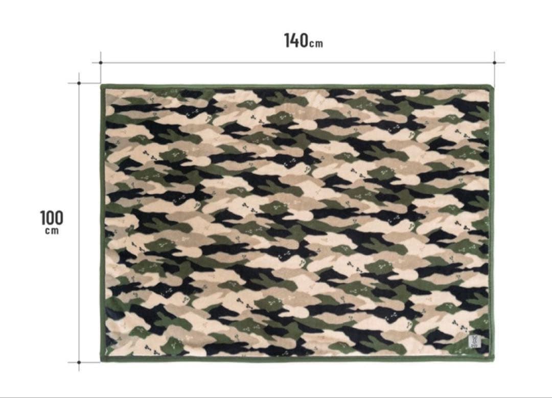 DOD CAMO MOFUMOFU M カモモフモフM MF1-040-KH