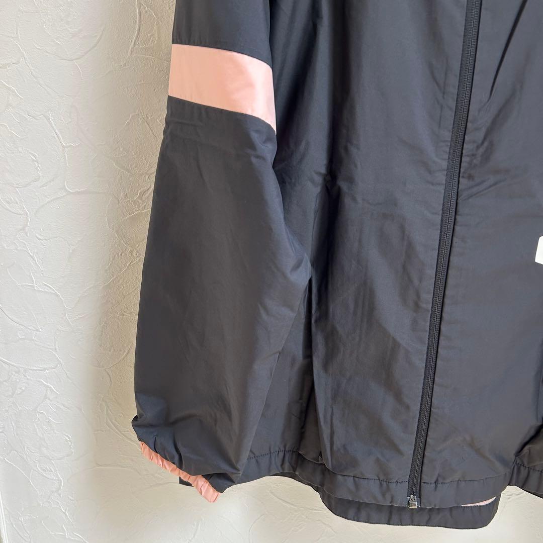 ADIDASジャージ上下セット レディース 黒/ピンク