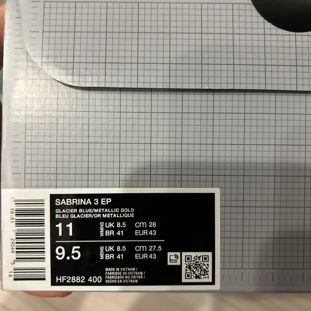 NIKE SABRINA3 サブリナ3 \"Blueprint\" 28 27.5