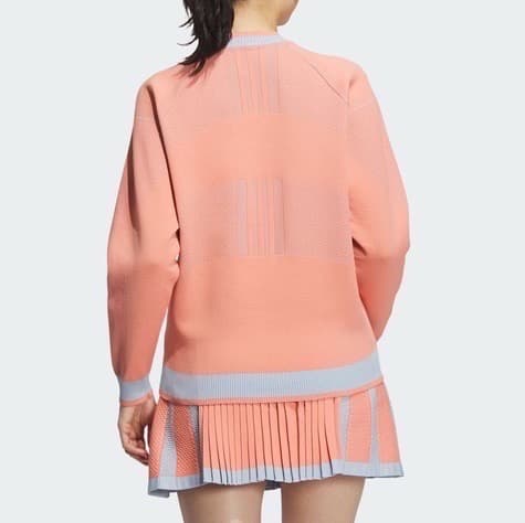 【L】定価41,800円 アディダス ゴルフ セーター&フレアースカート