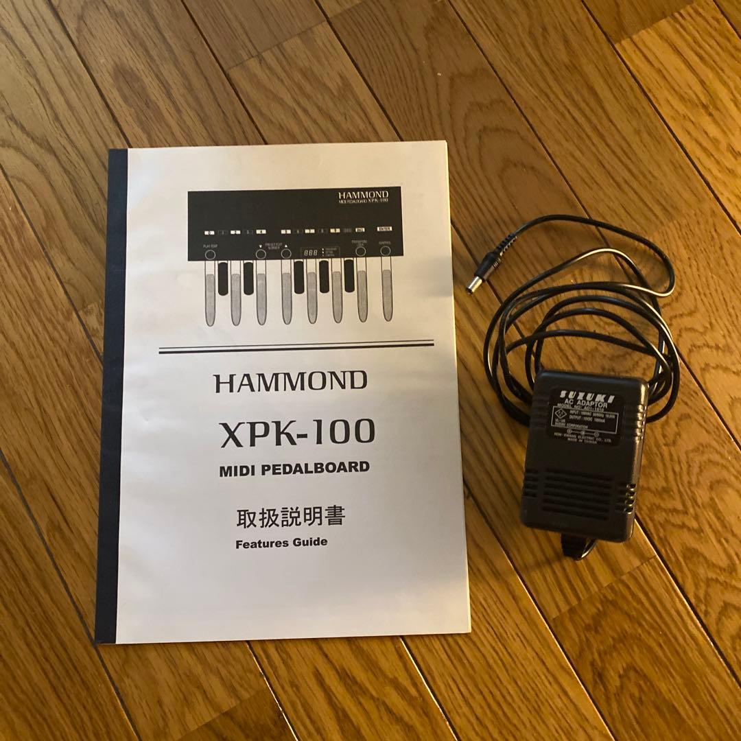 【生産終了】HAMMOND XPK-100 MIDIペダルボード 箱付美品