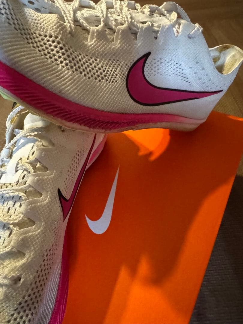 NIKE ZOOMX DRAGONFLY ホワイト/ピンク 25.5cm