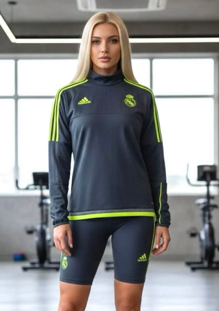 adidas レアルマドリード 15/16 ドリルトップ トレーニングトップXL