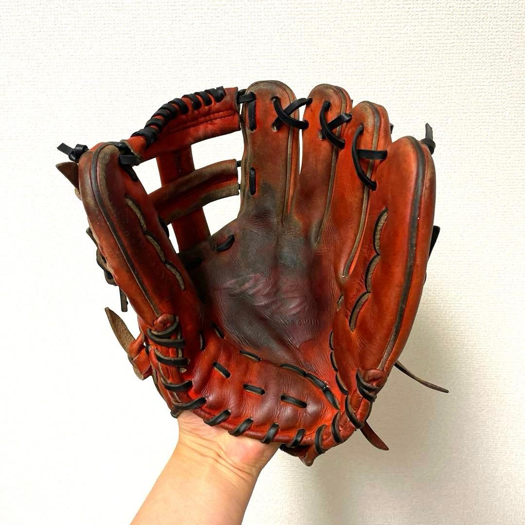 388 ミズノプロ キップレザー 即戦力 硬式 内野手用グローブ