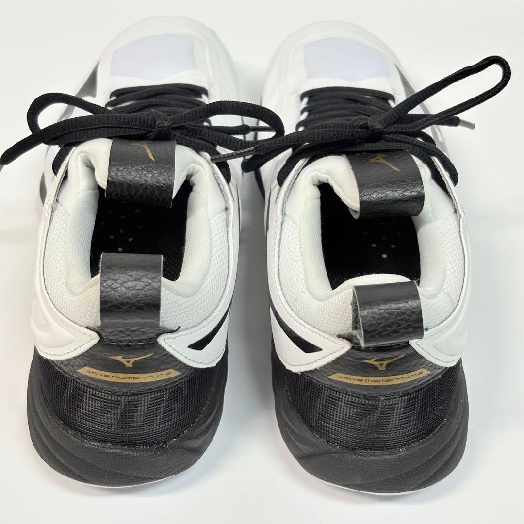 ミズノ　MIZUNO ウエーブモーメンタム 2 バレーボールシューズ　25cm