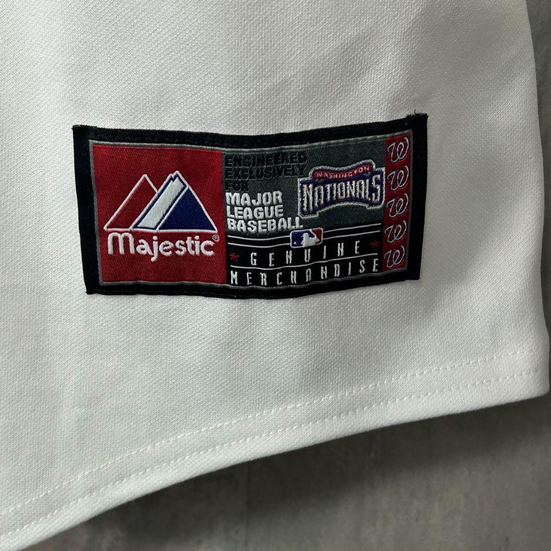 希少デザイン MLB ワシントンナショナルズ ユニフォーム XXL