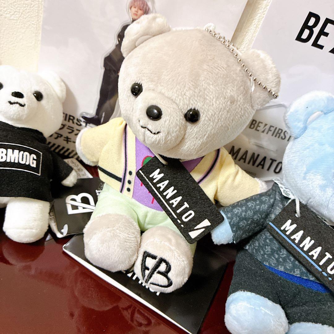 BE:FIRSTプライズ景品くま&アクスタ&キーチェーン