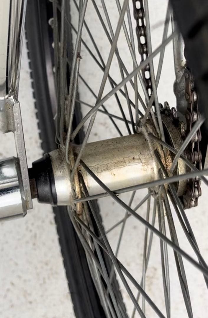 OLD BMX 自転車 18インチ シルバー