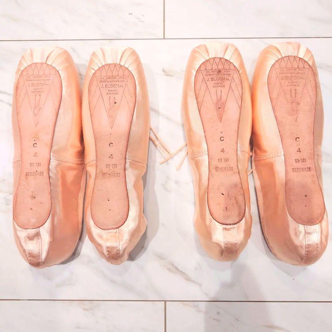 【新品 未使用】 BLOCH セレナーデ ４Ｃ ２足セット