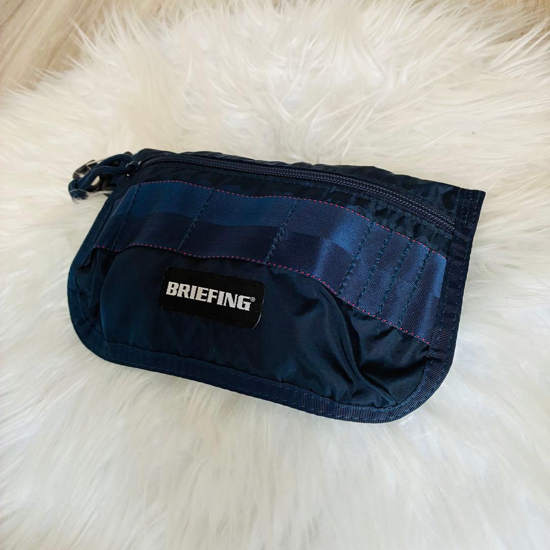 新品未使用　BRIEFING GOLF ブリーフィングゴルフ　ラウンドポーチ