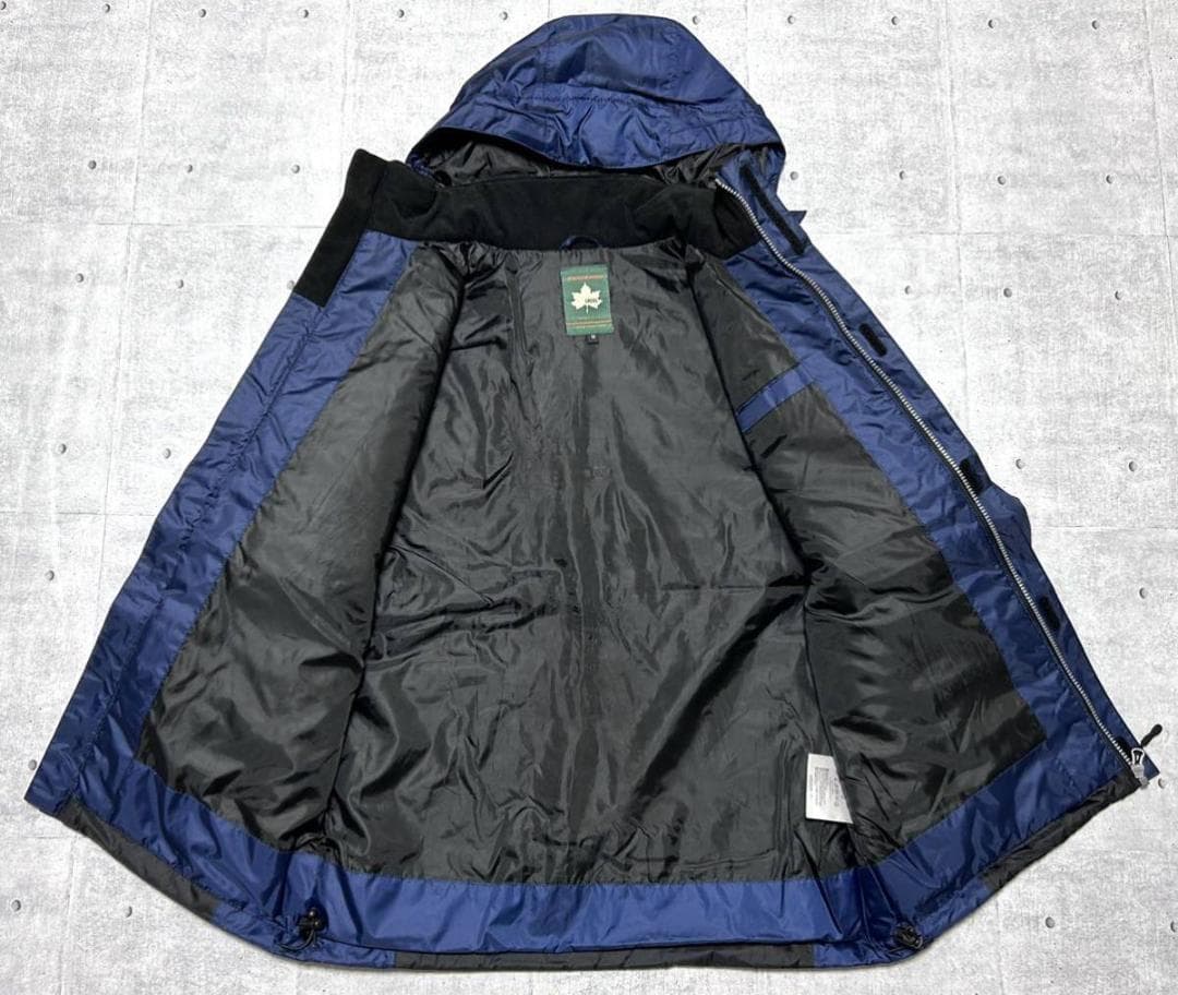 美品 LOGOS ソフトバンクホークス 防水中綿ジャケット マウンテンパーカー