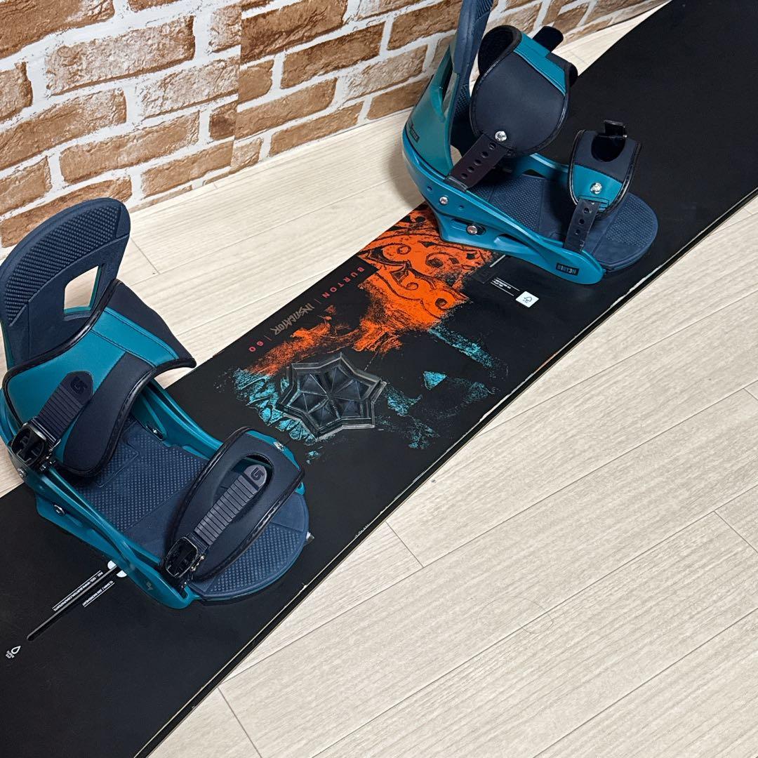BURTON INSTIGATOR160 スノーボード ビンディングセット
