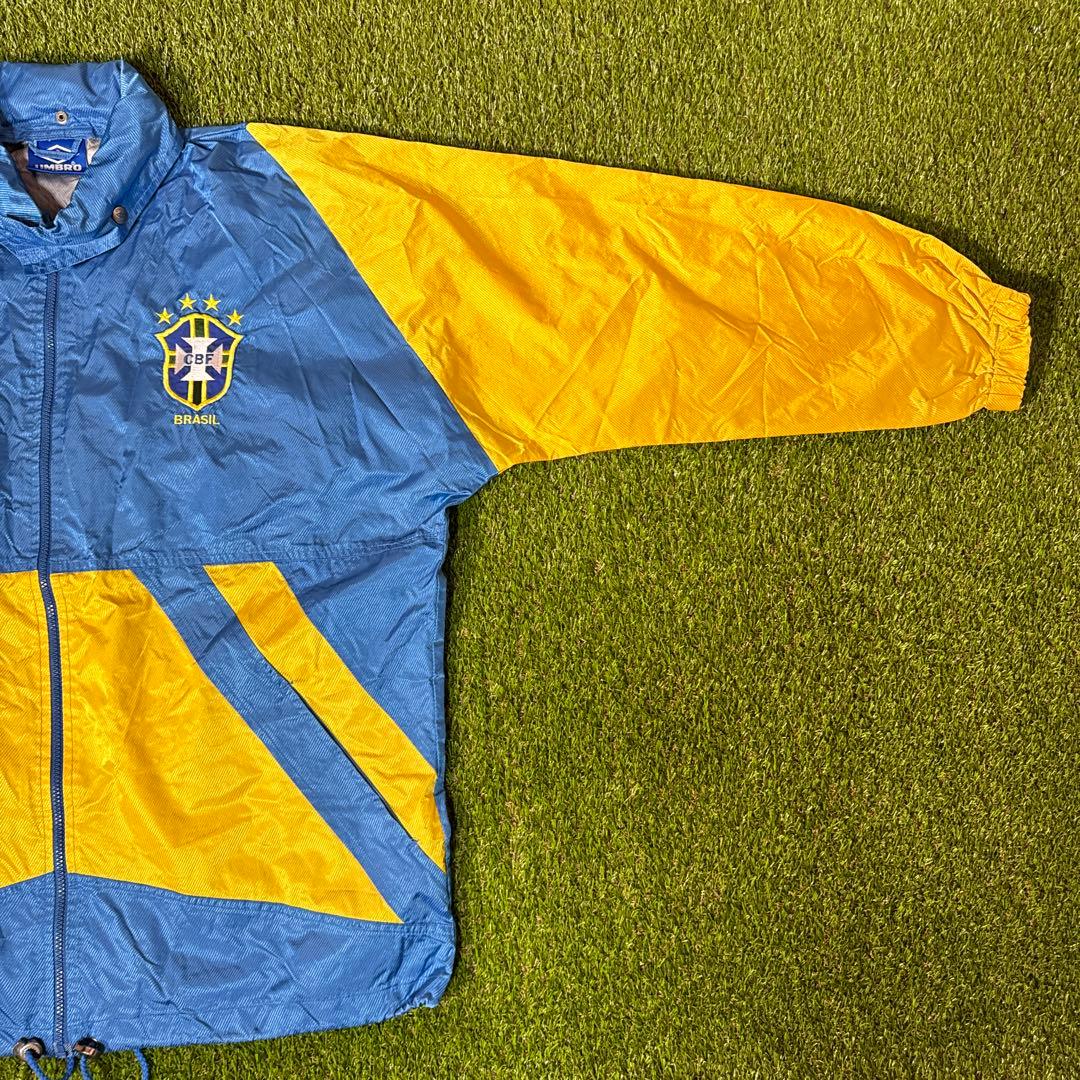 90's UMBRO アンブロ ブラジル代表 ナイロンジャケット