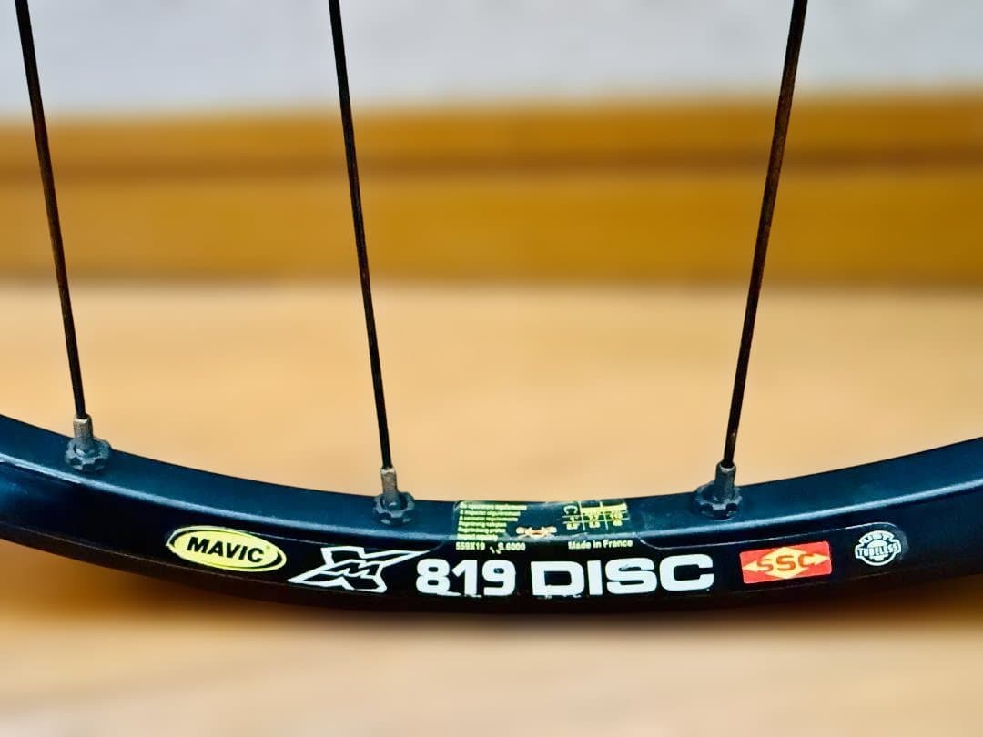 MAVIC X819 DISC ディスク用 フロントホイール マビック 予備リム