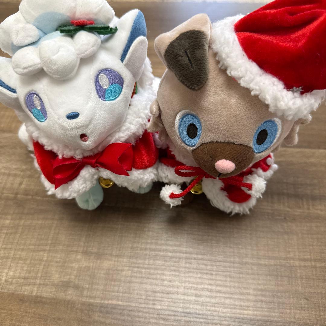 クリスマス　アローラロコン　イワンコ　ポケモンセンター限定