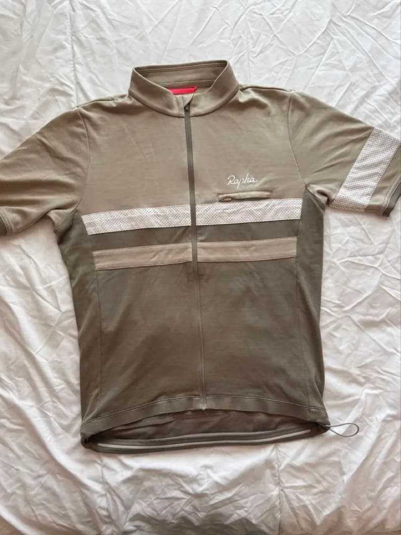 Rapha ラファサイクルジャージ ベージュ 半袖