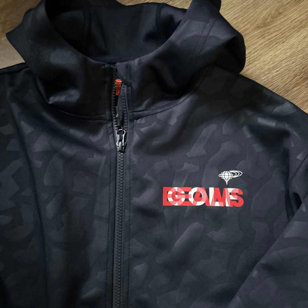 【BEAMS GOLF】ダブルジップパーカー　M ゴルフ　レディース