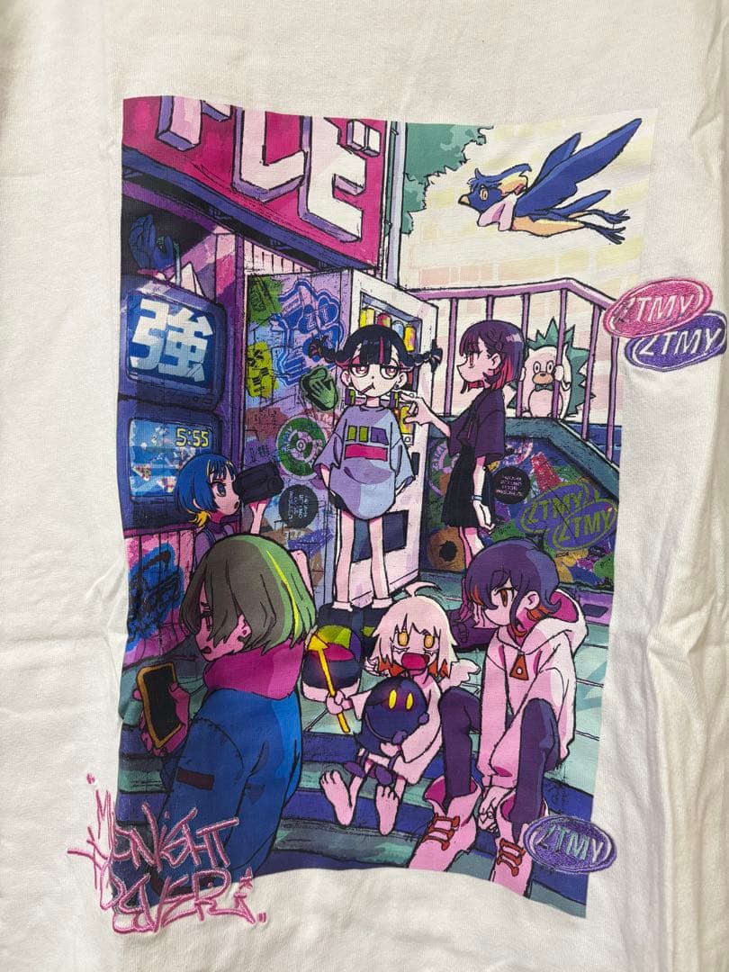 ずっと真夜中でいいのに。　ZUTOMAYO 5th Tシャツ1 (White)