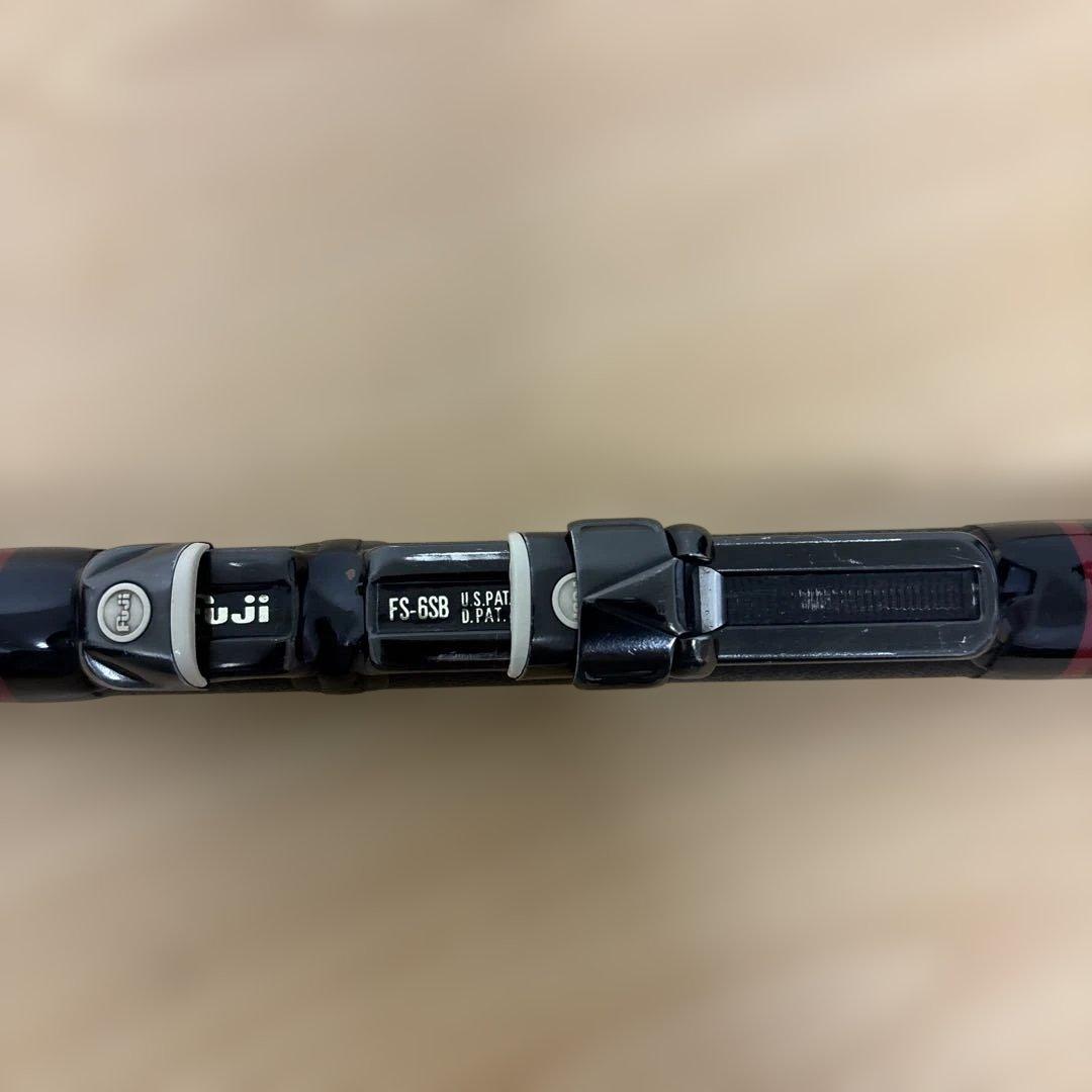 がま磯 markⅡ FX 0号 5.4m ロッド　穂先折れあり
