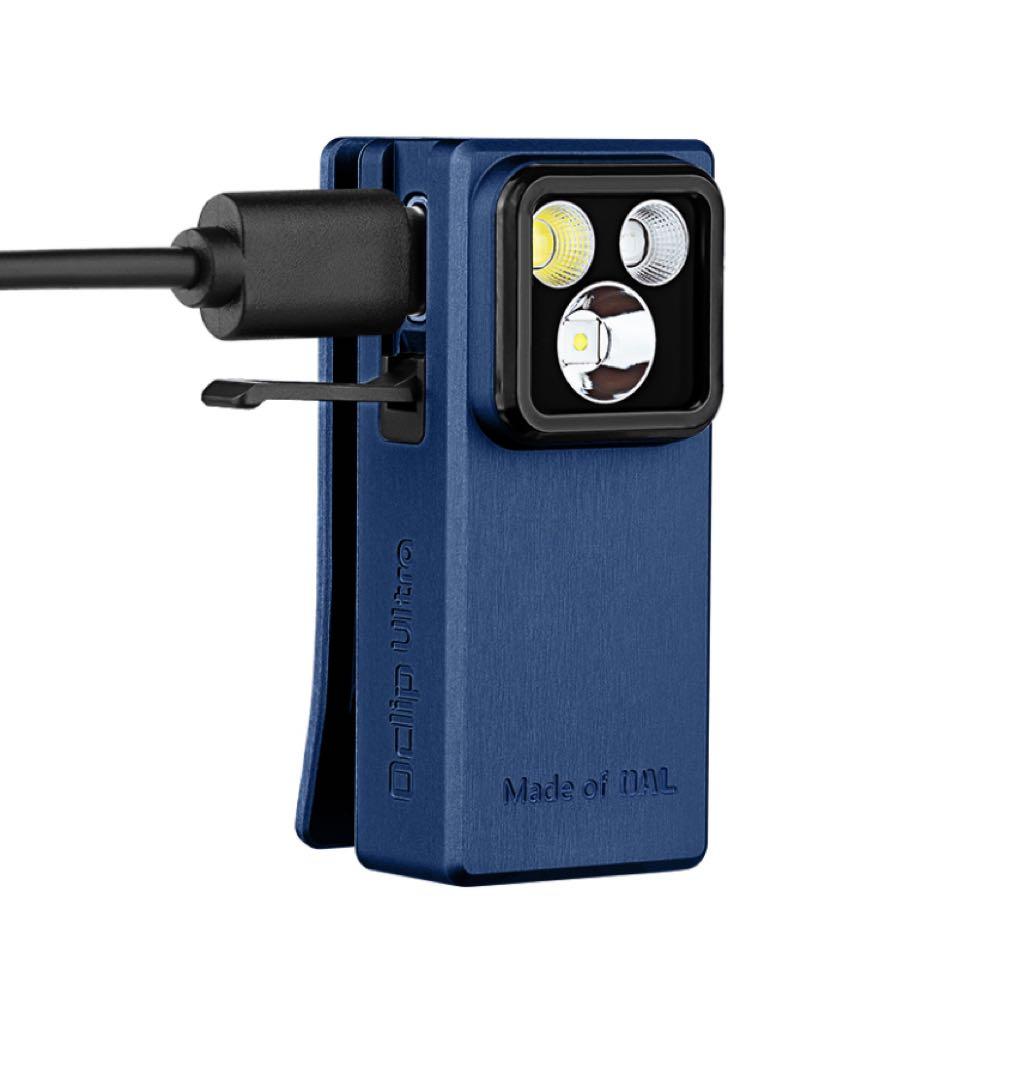 オーライト OLIGHT Oclip ultra 530ルーメン 新品 ネイビー