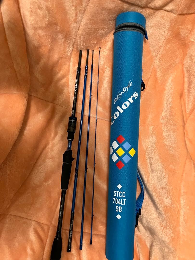 Abu Garcia STCC-704LT-SB ルアーロッド ケース付き