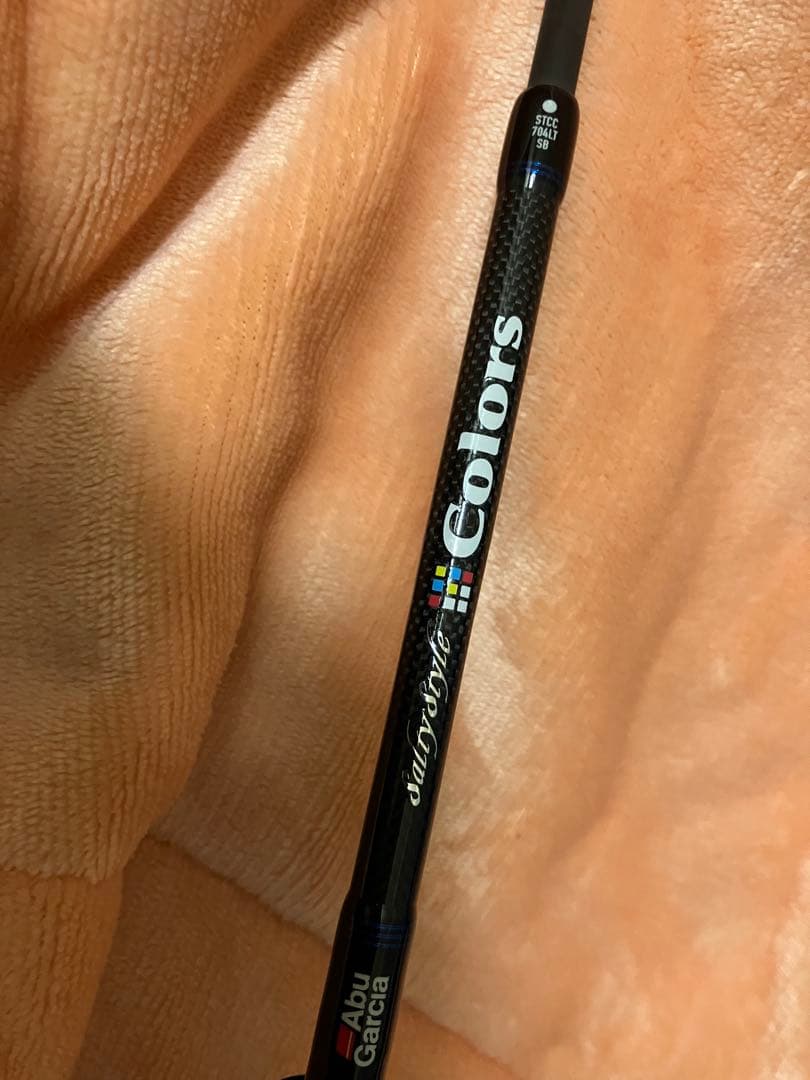 Abu Garcia STCC-704LT-SB ルアーロッド ケース付き