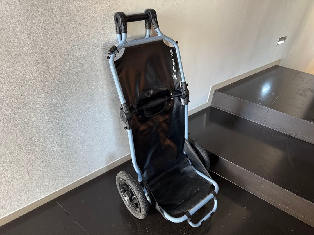 BURLEY TRAVOY V2トラボーイ 自転車トレーラー クールグレー 美品