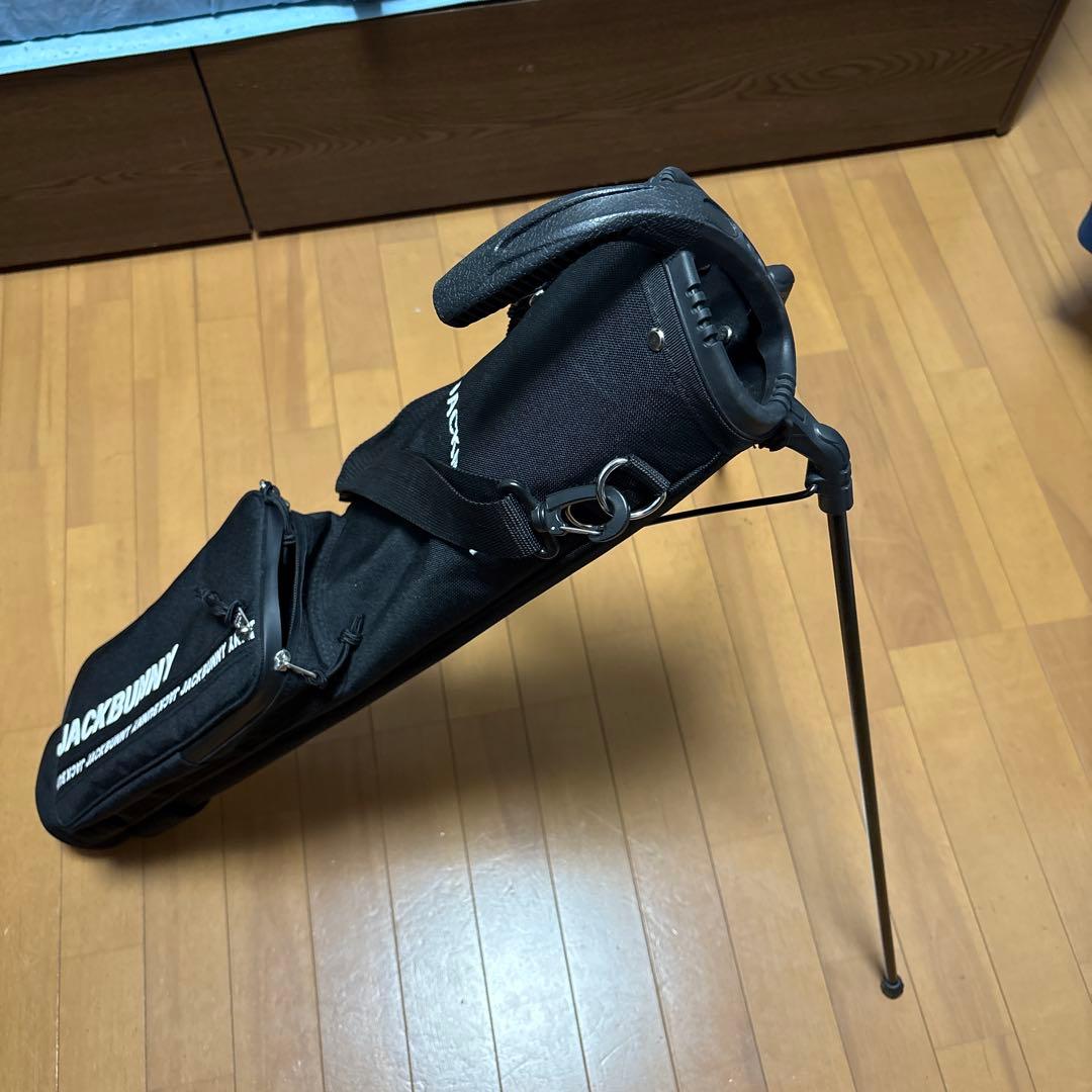 JACK BUNNY スタンドゴルフバッグ 黒