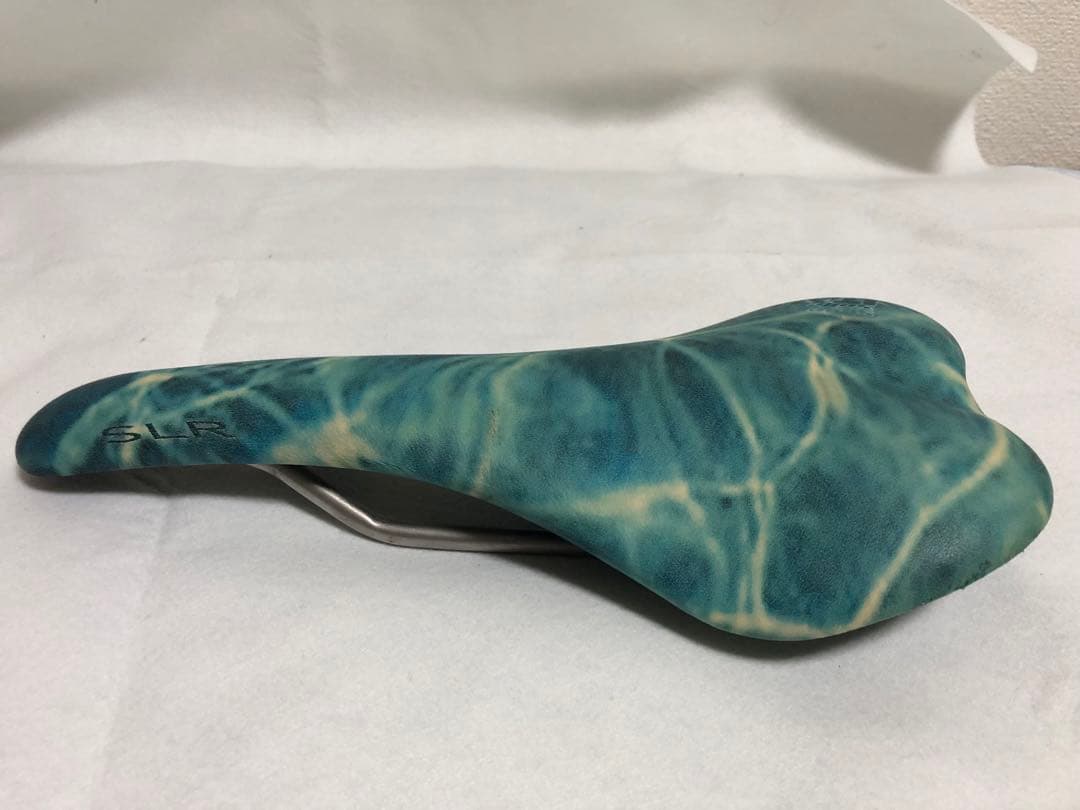 Selle Italia SLR ACQUAサドル 青緑