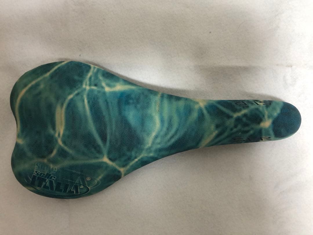 Selle Italia SLR ACQUAサドル 青緑