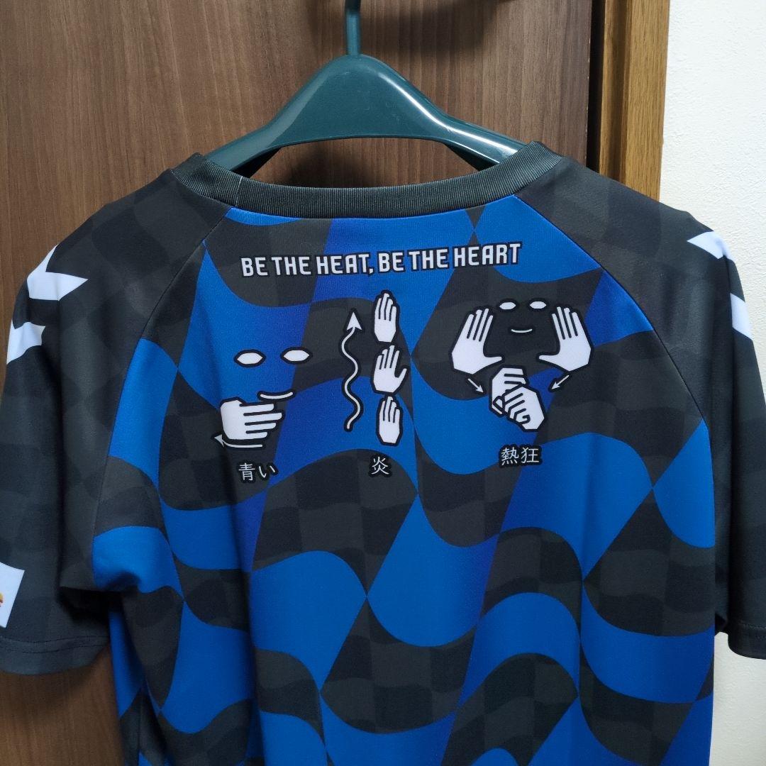 試着のみ　hummel GAMBA シュワシャツ　手話　ガンバ大阪　ヒュンメル