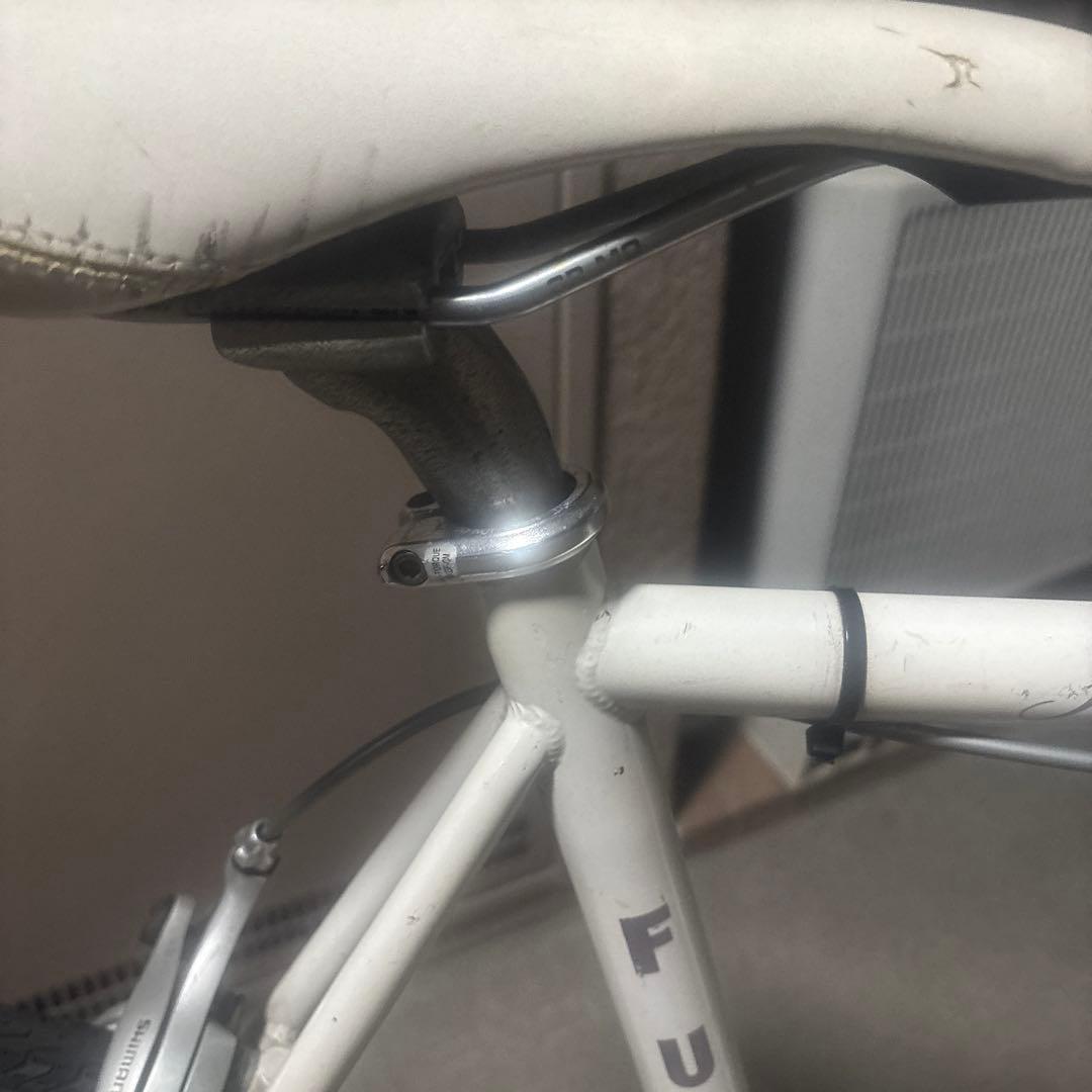 [名古屋市内近郊お引き取り限定]FUJI Feather ロードバイク ホワイト