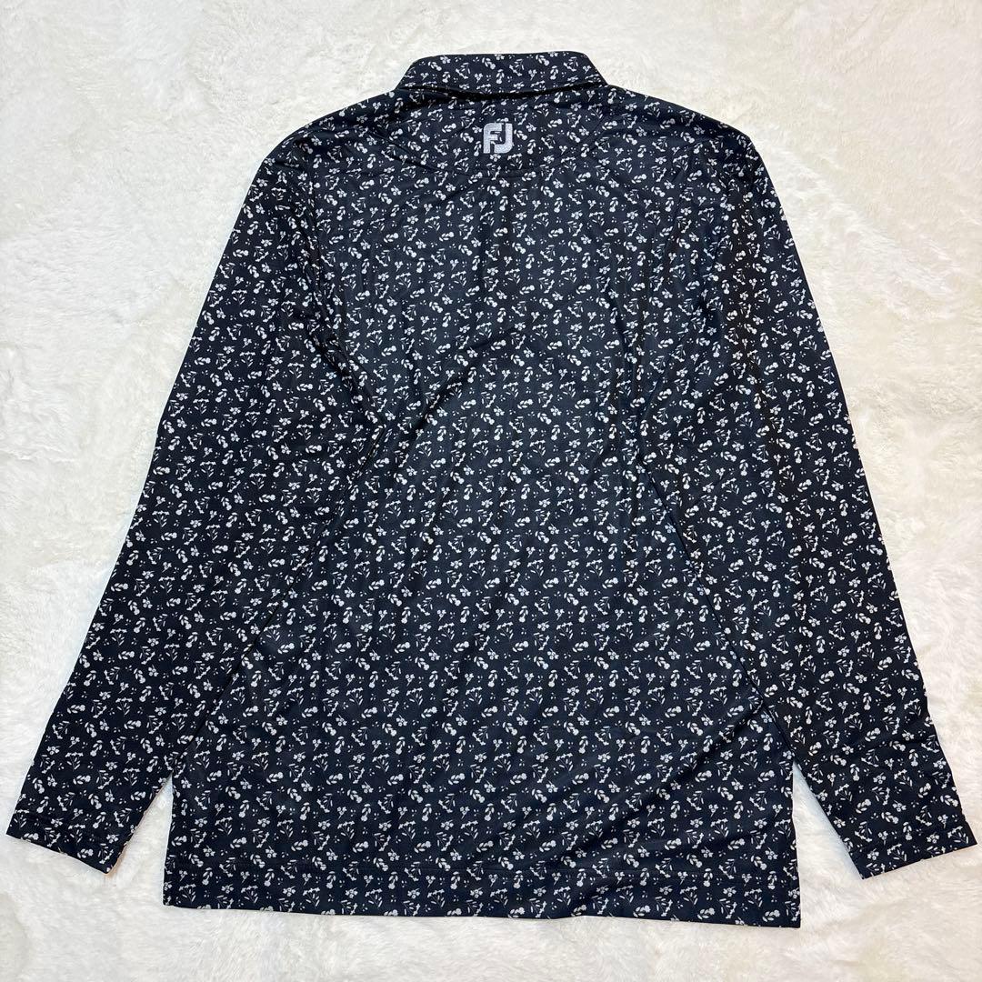 フットジョイ　FJ ゴルフ用長袖シャツ　サイズXL ストレッチ