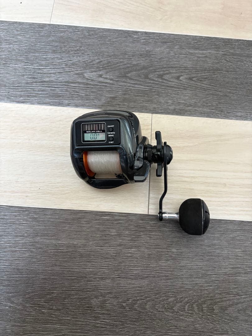 Shimano3000ベイトリール デジタル表示