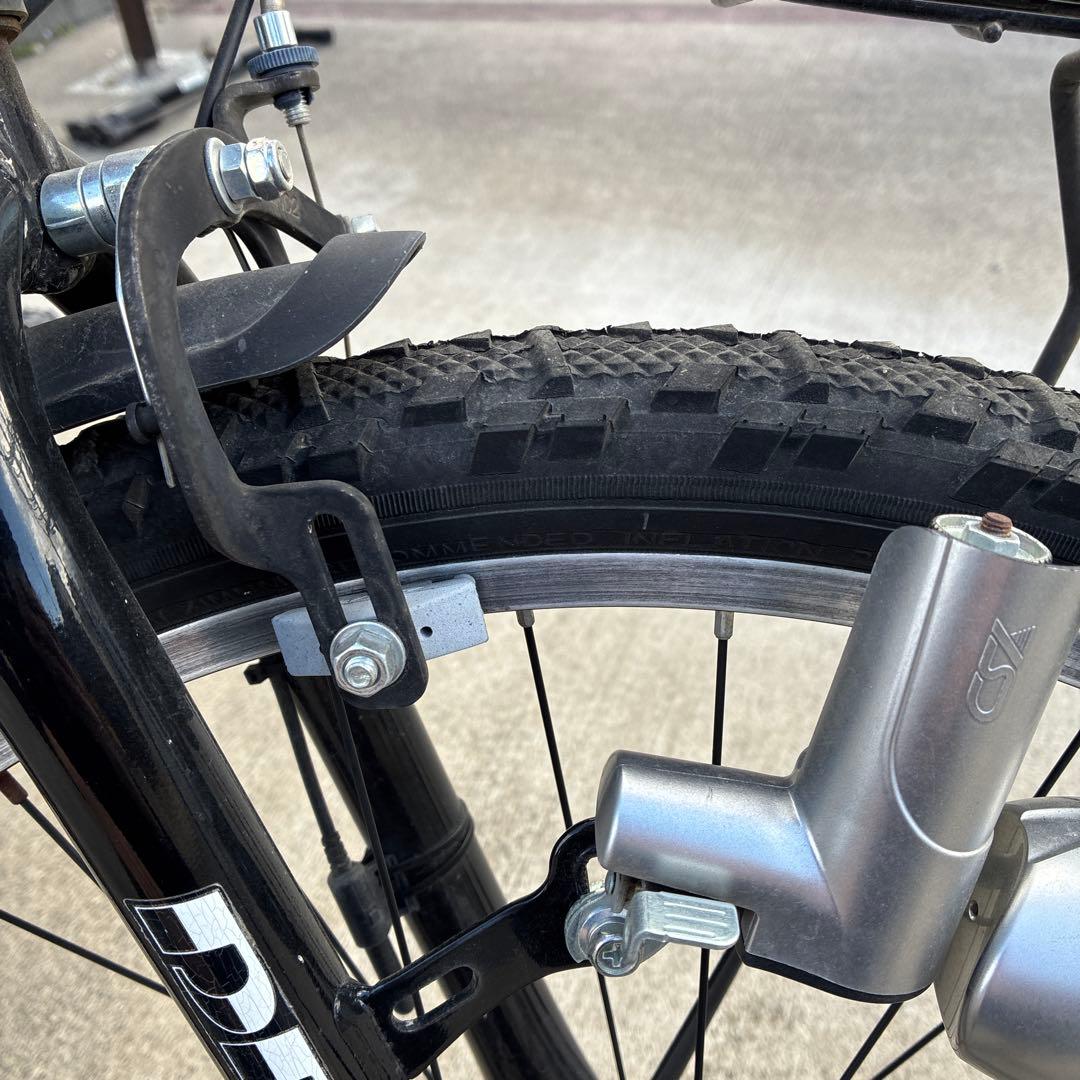 長野　ジュニア自転車 ブラック　６段変速