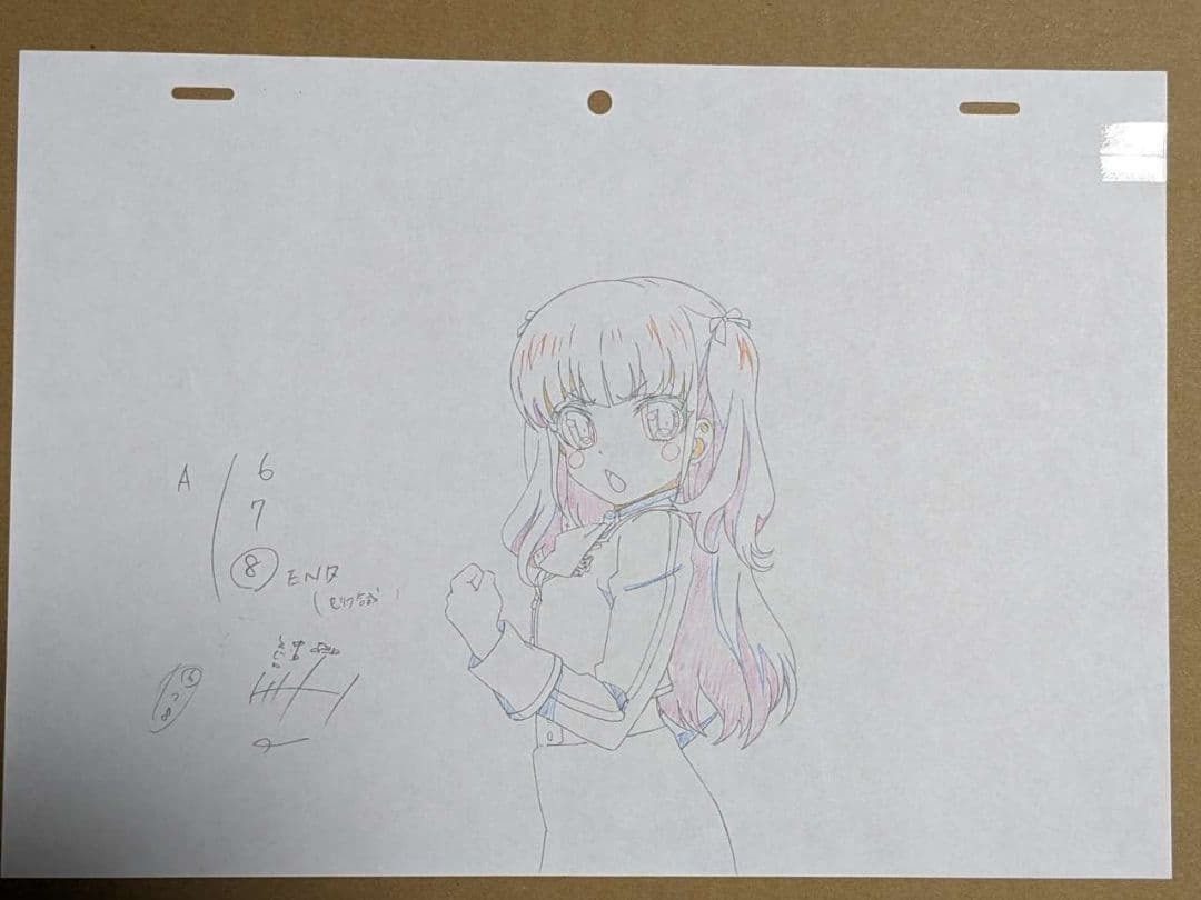 凪のあすから　生原画　久沼さゆ