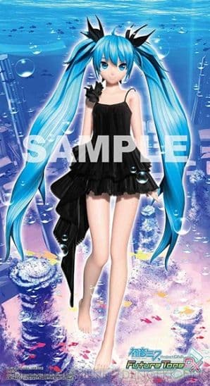 初音ミク Project DIVA Future Tone DX 特大布ポスター