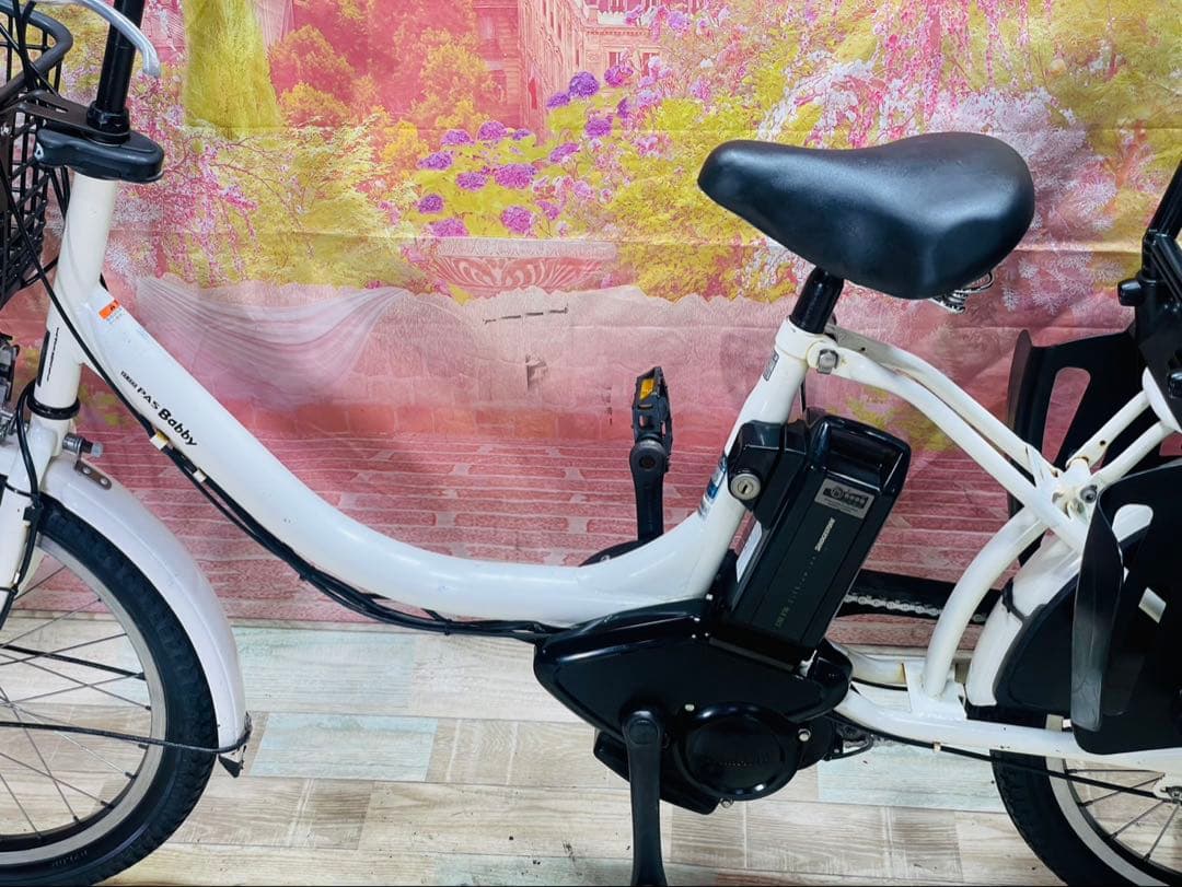 ZK3456 電動自転車 ヤマハ パスバビー 子供乗せ 20インチ 送料無料