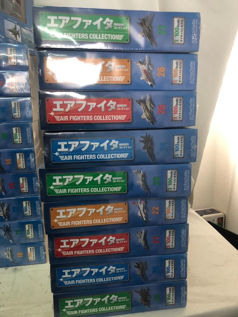 アシェット エアファイター 1/100 ダイキャストモデル 1～31巻セット